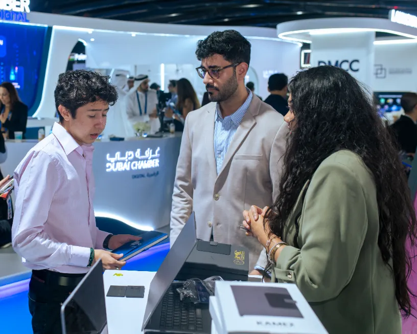مكتب حليمة النقبي للمحاماة في معرض إكسباند نورث ستار 2025