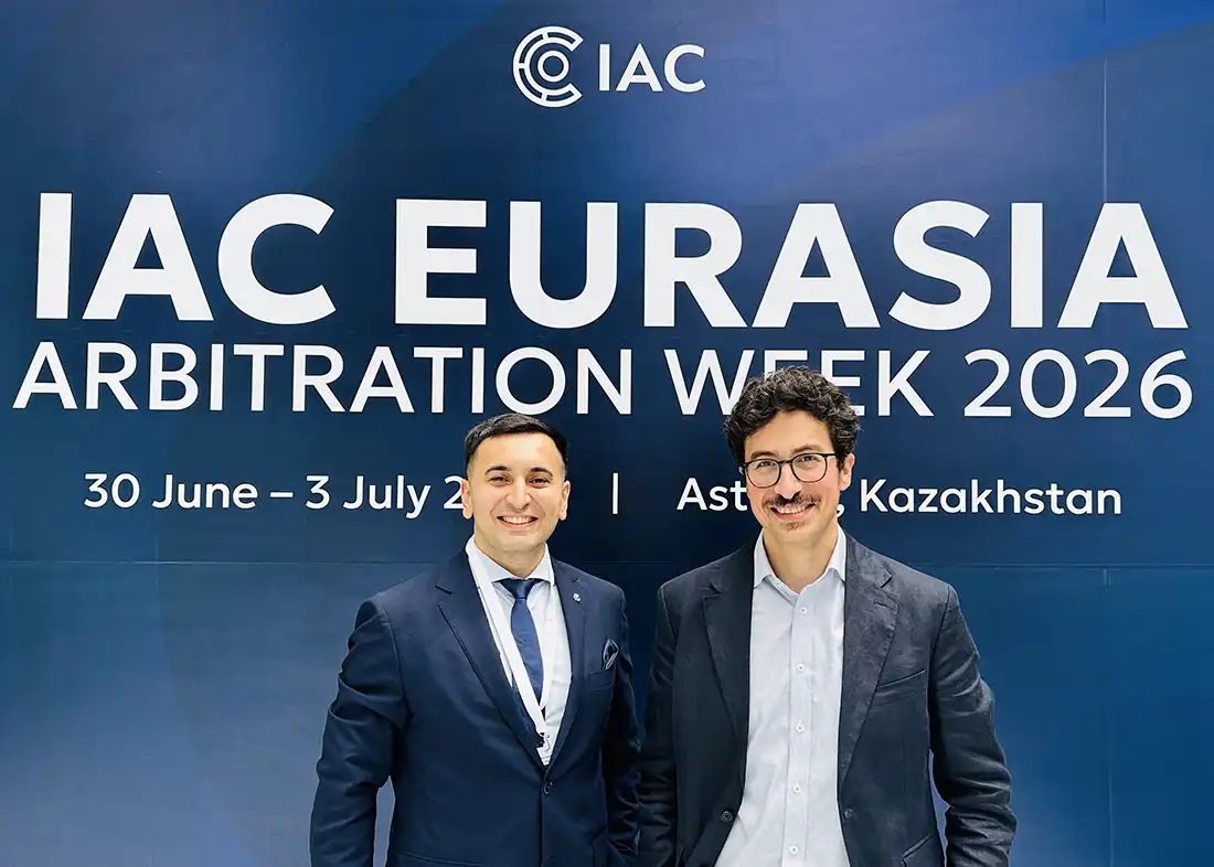 حليمة النقبي للمحاماة تشارك في أسبوع IAC للتحكيم في أوراسيا 2026 في أستانا