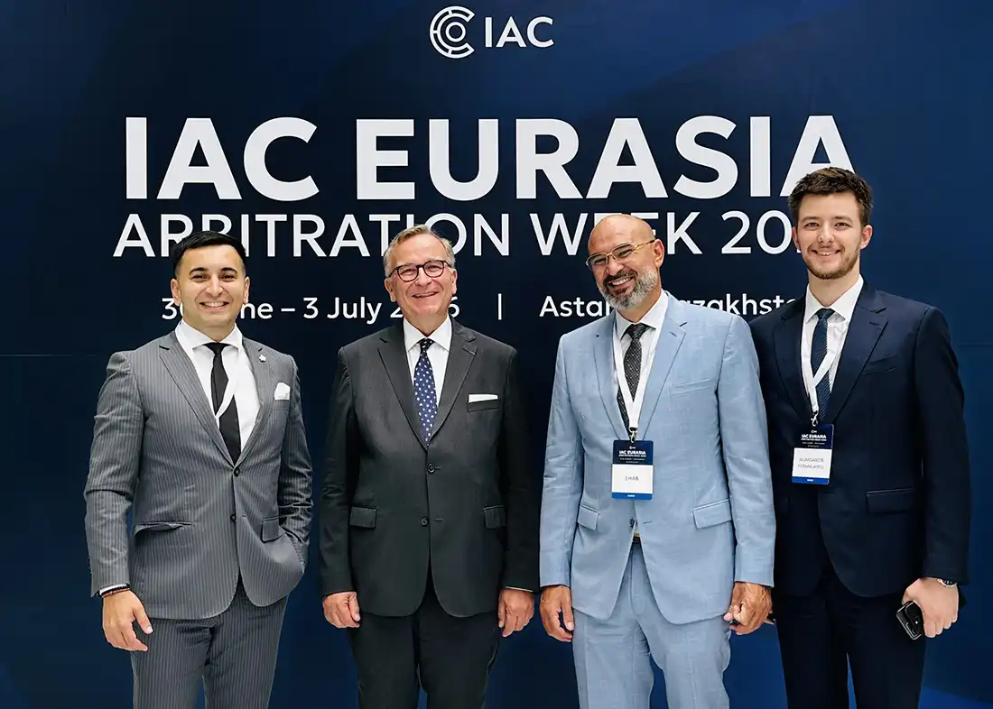 حليمة النقبي للمحاماة تشارك في أسبوع IAC للتحكيم في أوراسيا 2026 في أستانا